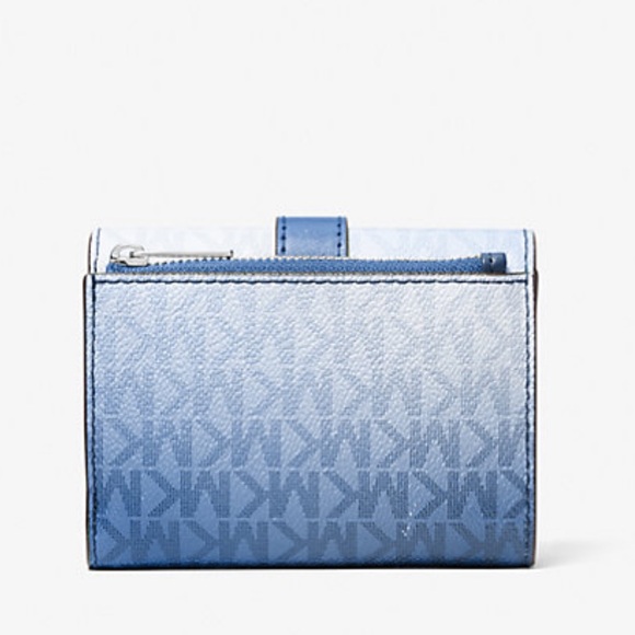 MICHAEL KORS Greenwich Medium Ombré Signature Logo Tri-Fold Wallet
Galaxy Blue - Picture 16 of 16